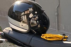 Casco Jet Vintage Custom Bell 500 Apex