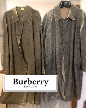 Burberry cappotto impermeabile reversibile (3x)