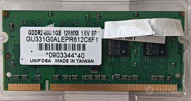 RAM so-dimm GDDR2-800 1GB