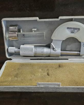 Micrometro NSK Japan 0-25mm 0,01mm con custodia