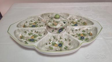 antipastiera ceramica fiorentina 