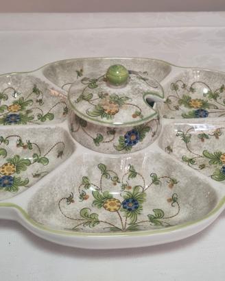 antipastiera ceramica fiorentina 