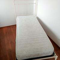 letto singolo in ferro 