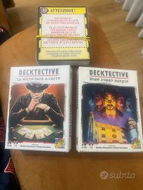 Giochi da Tavolo Decktective e DeckEscape