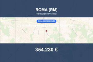 Immobile in asta di 274 m² con box auto a Roma