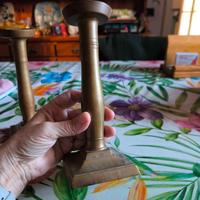 Candelabro XIX in ottone