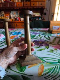 Candelabro XIX in ottone