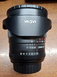 Laowa 12mm f 2.8 zero D+Nikon FTZ ii