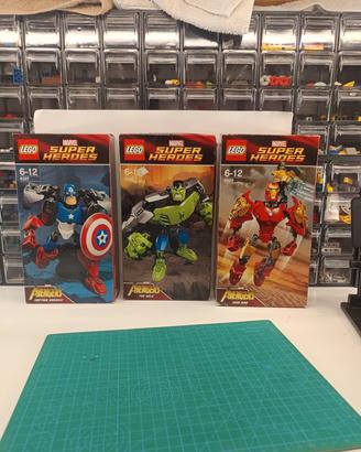 lego Marvel super Heroes 4530 4597 4529