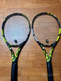 COPPIA RACCHETTE BABOLAT PURE AERO 300g GRIP3
