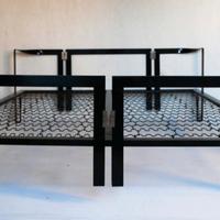 Letto matrimoniale Vanessa di Tobia Scarpa