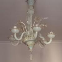 Lampadario vetro di murano