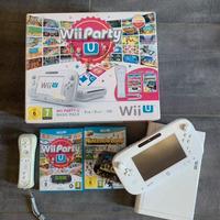 Nintendo WII U Party limited edition + 2 giochi