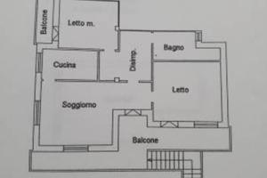Trilocale mandas pressi stazione