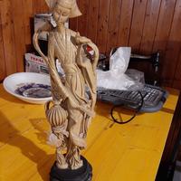 Statua orientale cinese vintage