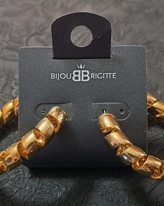 Orecchini Bijou Brigitte dorati a spirale