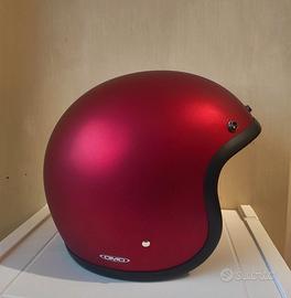 Casco DMD Jet rosso candy taglia L