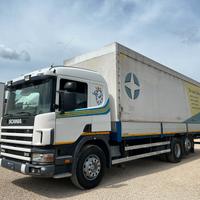 Scania 94D 310 centinato 8m con sponda