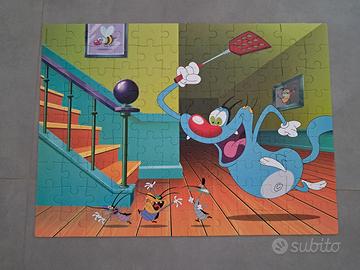 Lisciani - Maxi puzzle Oggy e i maledetti scarafag