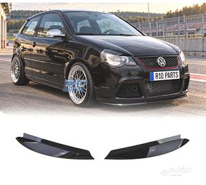 PALPEBRE FARI VOLKSWAGEN VW POLO 9N3 05-09 NERO LU