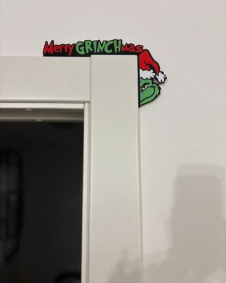 Decorazione porta/ finestra natale, tema grinch