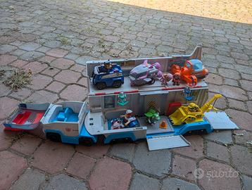 PAW PATROL - Camion PAW Patroller Grande + 6 veico