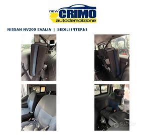 SEDILI INTERNI NISSAN NV200 EVALIA – ANTERIORI E P