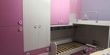 cameretta a ponte con 3 letti 