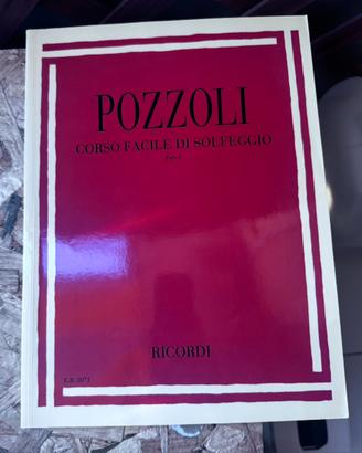 Libro Pozzoli solfeggio