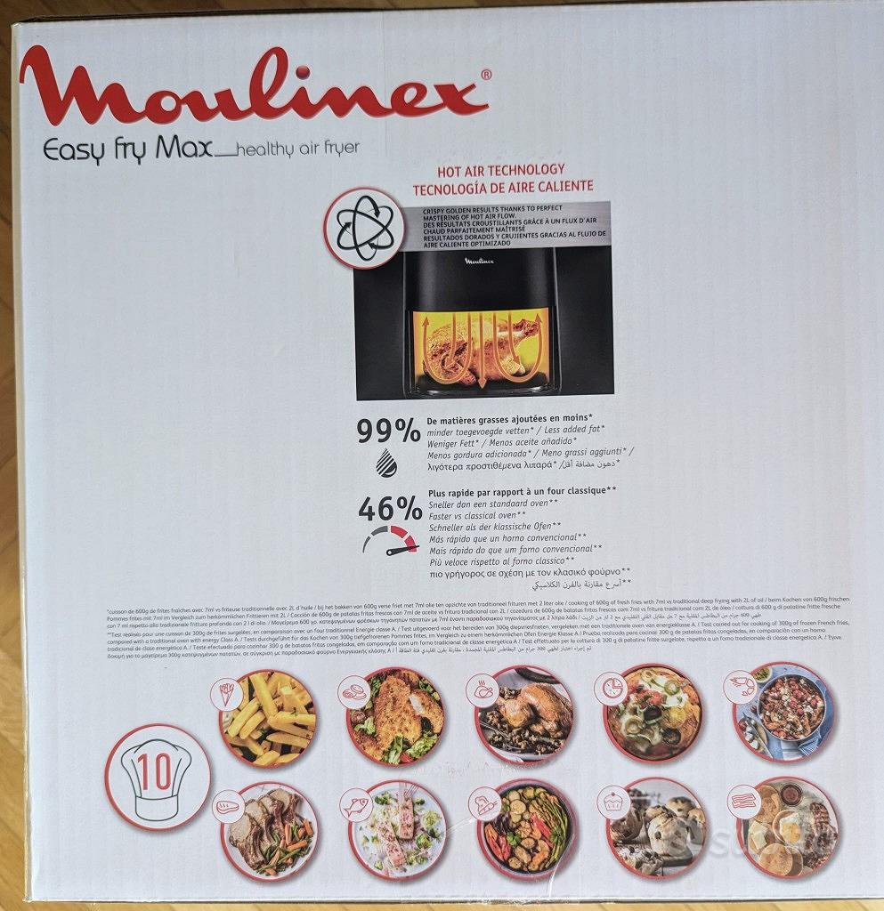 Friggitrice ad aria Moulinex XXL - Elettrodomestici In vendita a Torino