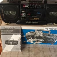 Stereo Radio Cassette Recorder Sharp WQ-T352H.