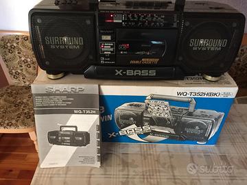 Stereo Radio Cassette Recorder Sharp WQ-T352H.