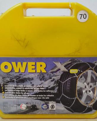 Catene neve Power X, gruppo 70 - con scatola