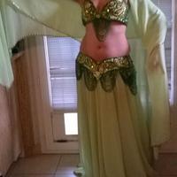 Costume danza del ventre professionale