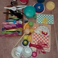 GIOCHI CUCINA LEGNO MONTESSORIANI 