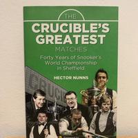 The Crucible’s greatest matches libro inglese