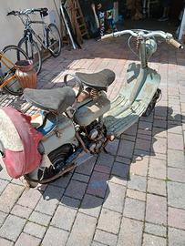 splendida lambretta degli anni 50