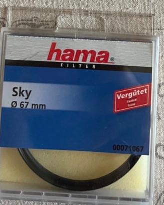 Filtro fotografico U.V. Hama nuovo