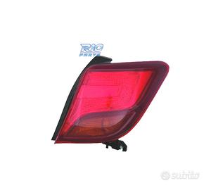 FANALE DESTRO PER TOYOTA YARIS 5P 14- ROSSO