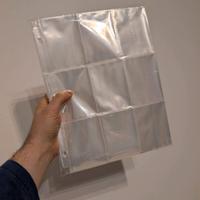 Fogli ad anelli porta carte 9 tasche front e back