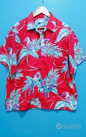 camicia hawaiana manica corta da uomo 