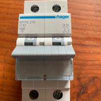 Hager MYN210 C10 interruttore magnetotermico