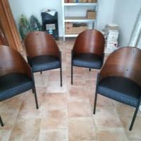 4 sedie costes philippe starck by DRIADE anno 1987