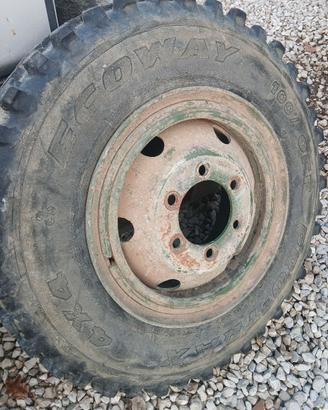 cerchi e gomme x iveco daily 4x4