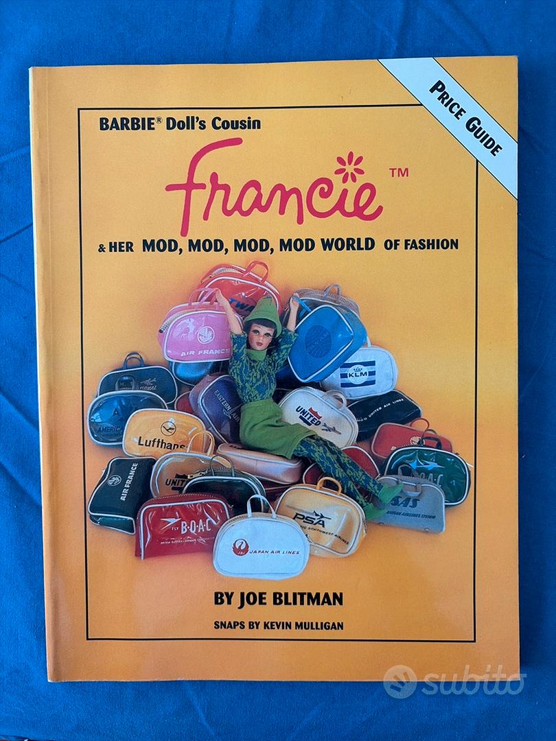 Vintage Barbie Francie & her mod world libro guida - Collezionismo