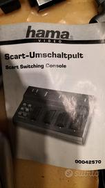 Consolle per scart, inclusi cavi scart e accessori