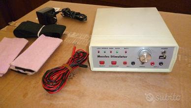 Stimolatore muscolare portatile a batteria