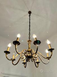 lampadario classico a sospensione vintage