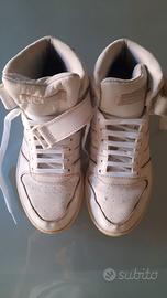 Scarpe ADIDAS team court bianche 38.5