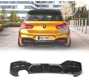 DIFFUSORE BMW F20 LCI 15-19 LOOK CS NERO LUCIDO